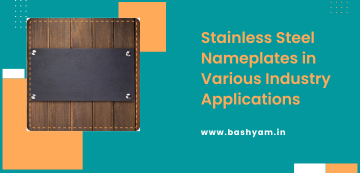 Corrosion-resistant nameplates for manufacturing sectors